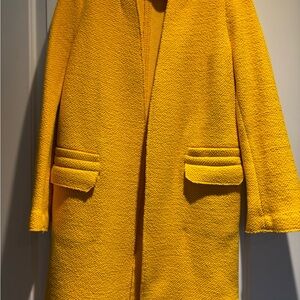 Zara Vibrant Yellow Women's Coat